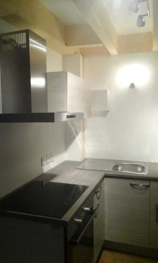 la cuisine tout équipée